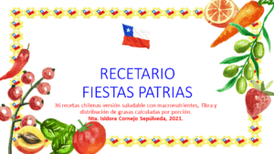 Recetario Fiestas Patrias 2023