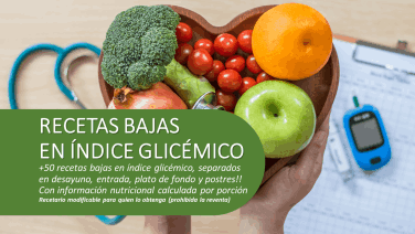 Recetario de Bajo Índice Glicémico