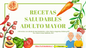 Recetario Adulto Mayor