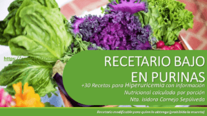 Recetario Bajo en Purinas