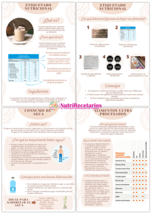 20 Infografías Nutrición PDF