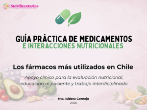 PPT Guia medicamentos e interacciones nutricionales (+200 fármacos)